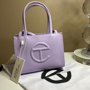 Telfar Lavendar Small Shopping Bag